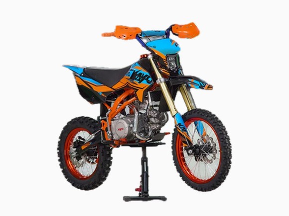 Питбайк KAYO EVOLUTION YX140EM 17/14 KRZ (механ. сцепл., эл. стартер) pitbikemarket.ru