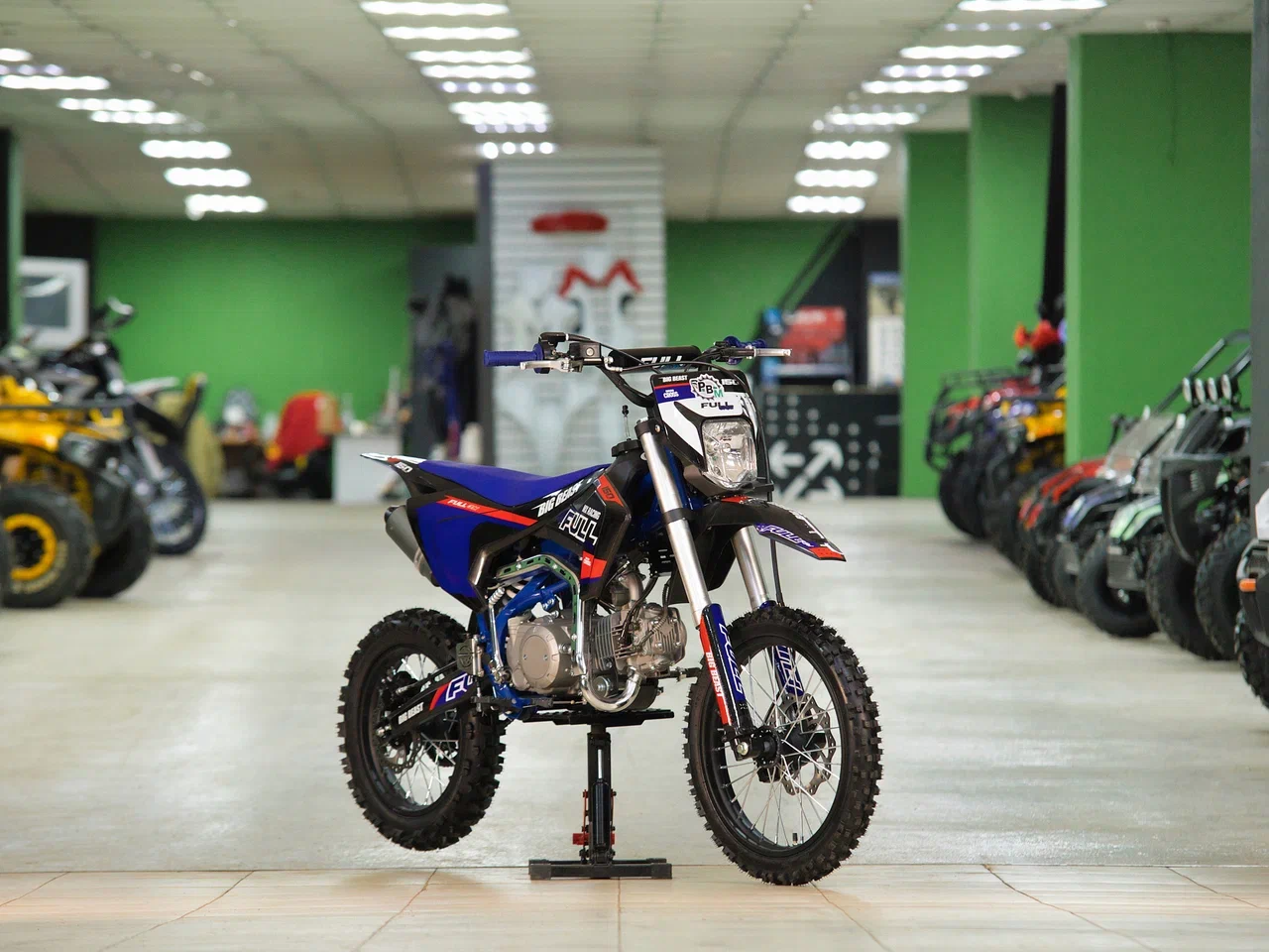 Питбайк FullCrew Big Beast 150cc 17/14 (механ., эл.стартер) pitbikemarket.ru