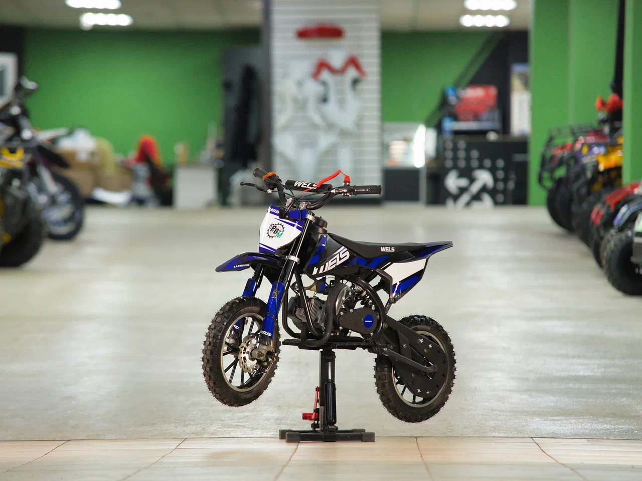 Питбайк WELS Mini Cross 2T (Синий) 10/10 pitbikemarket.ru