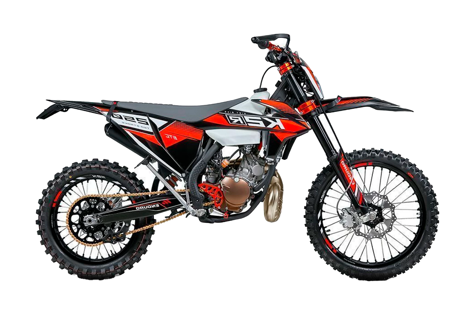 Мотоцикл K2R 250 ETC - Orange/Black '2024 pitbikemarket.ru