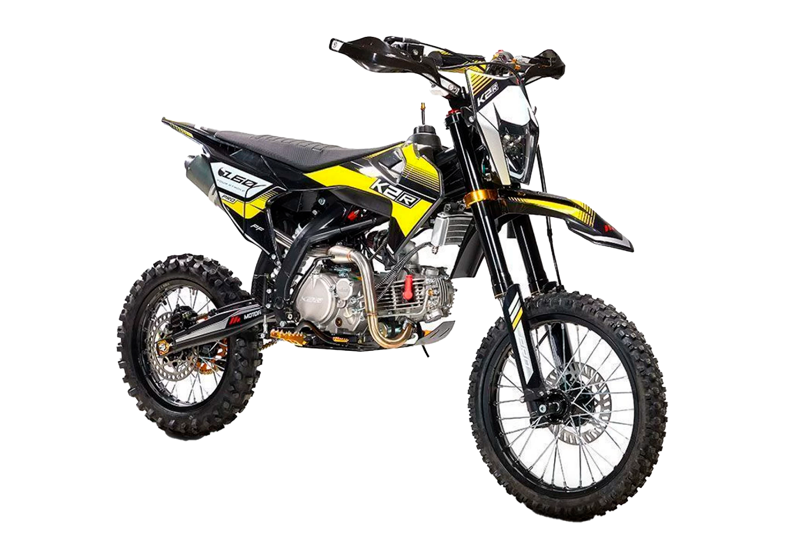 Питбайк K2R PF 160 PRO (Grey/Yellow) pitbikemarket.ru