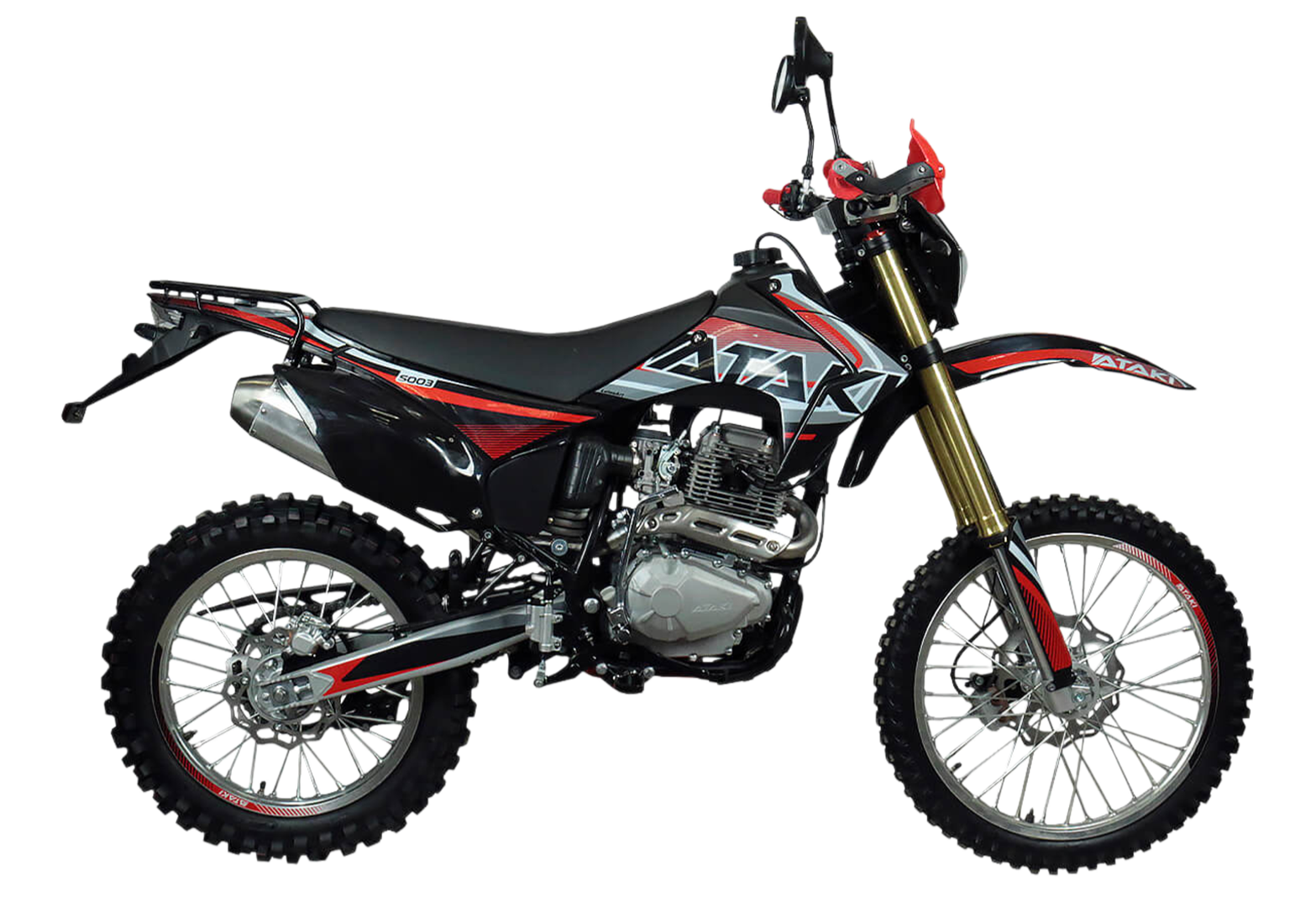 Мотоцикл ATAKI S003 300 (4T PR300) ПТС 21/18 (красный, обрешетка) pitbikemarket.ru
