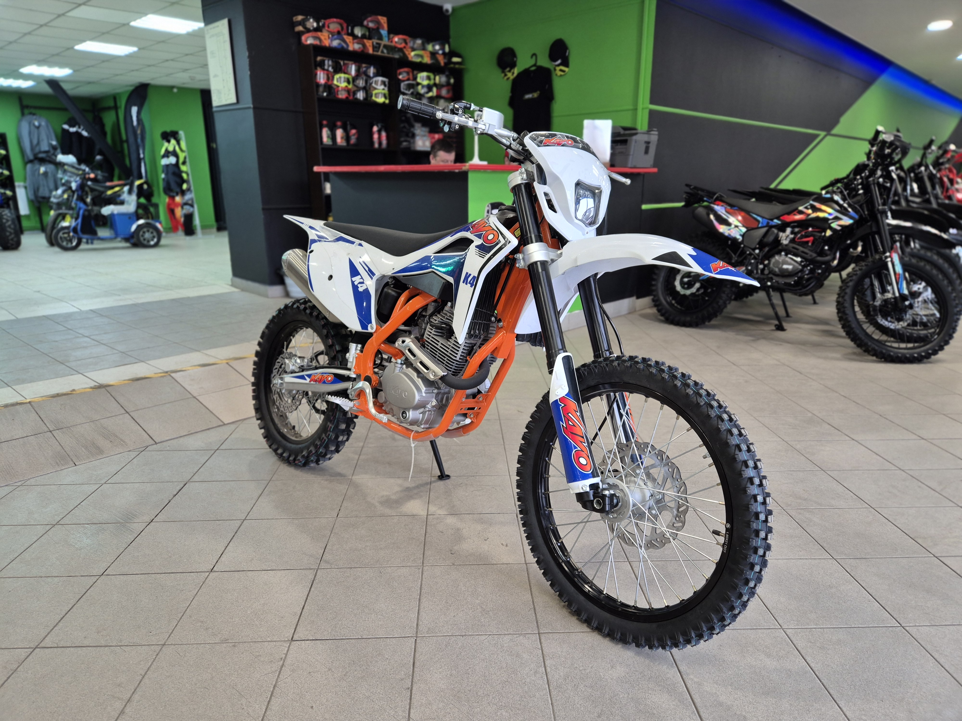 Мотоцикл кроссовый KAYO K4 300 MX 21/18 (Без ПТС) pitbikemarket.ru