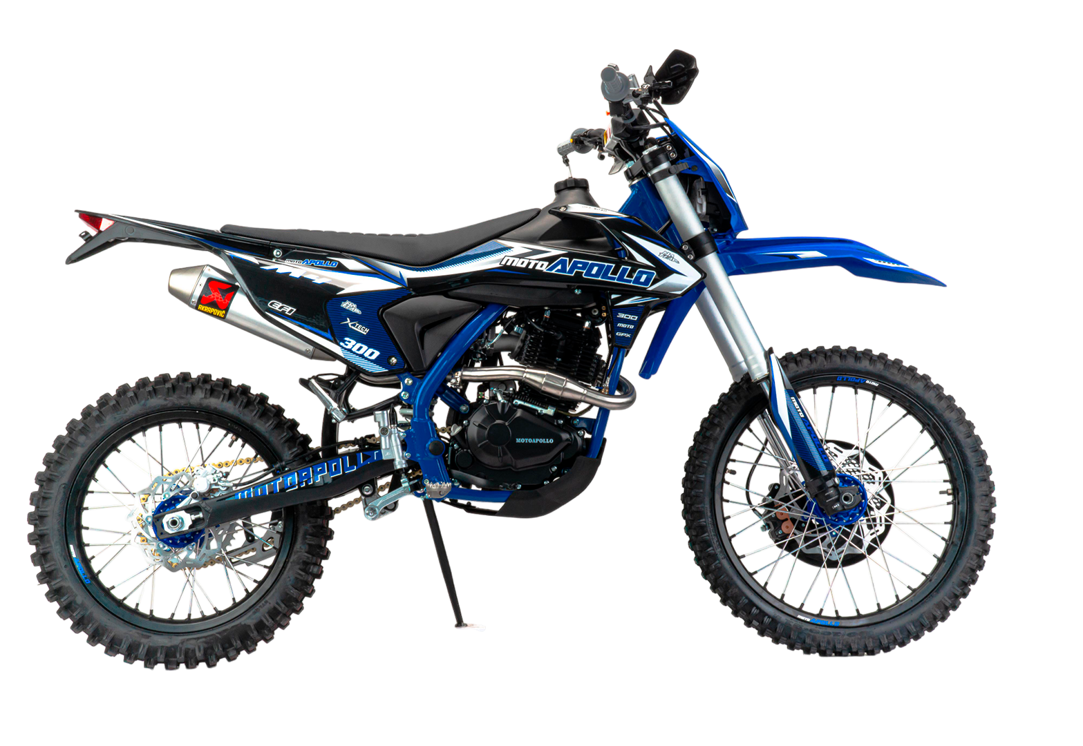 Мотоцикл Кросс Moto Apollo M4 300 EFI (175FMM PR5) синий pitbikemarket.ru