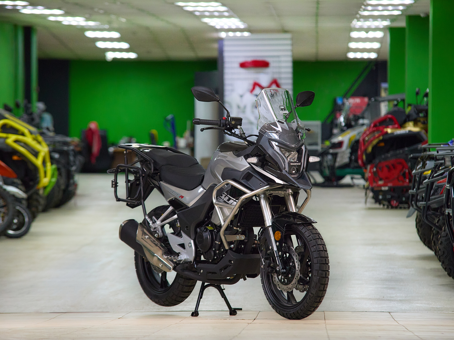 Мотоцикл DAYUN DY300-XF Темно-серый pitbikemarket.ru