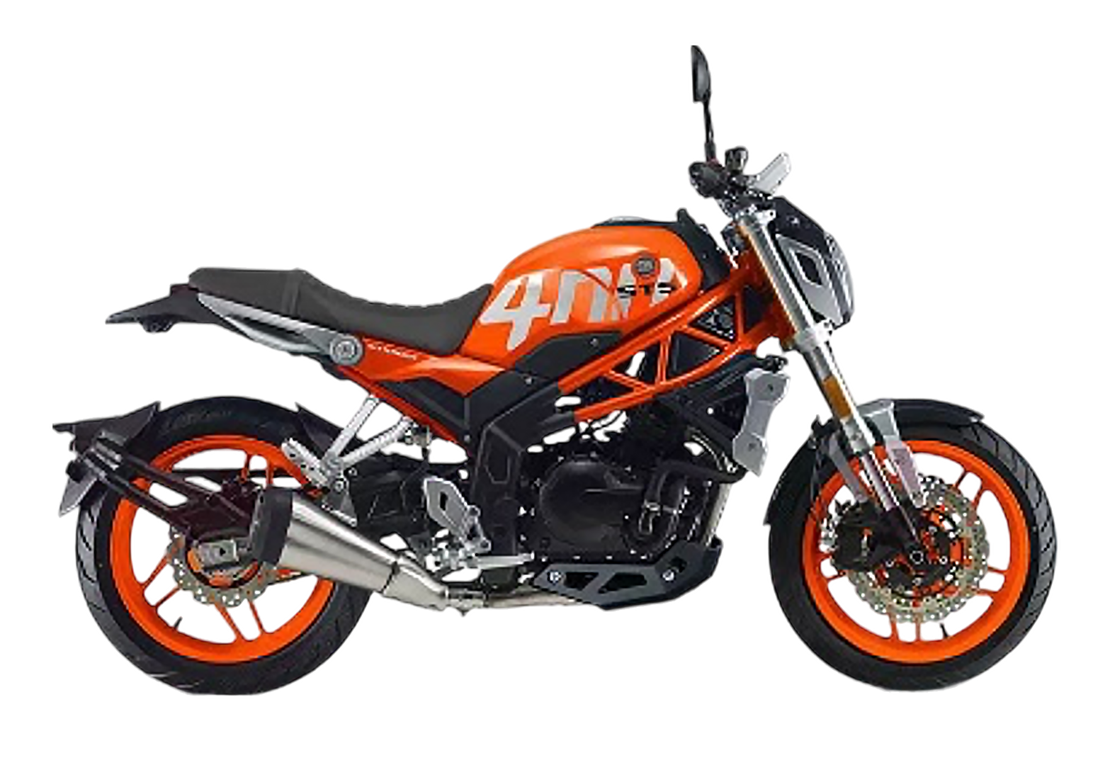 Мотоцикл DAYUN DY400-F Оранжевый pitbikemarket.ru