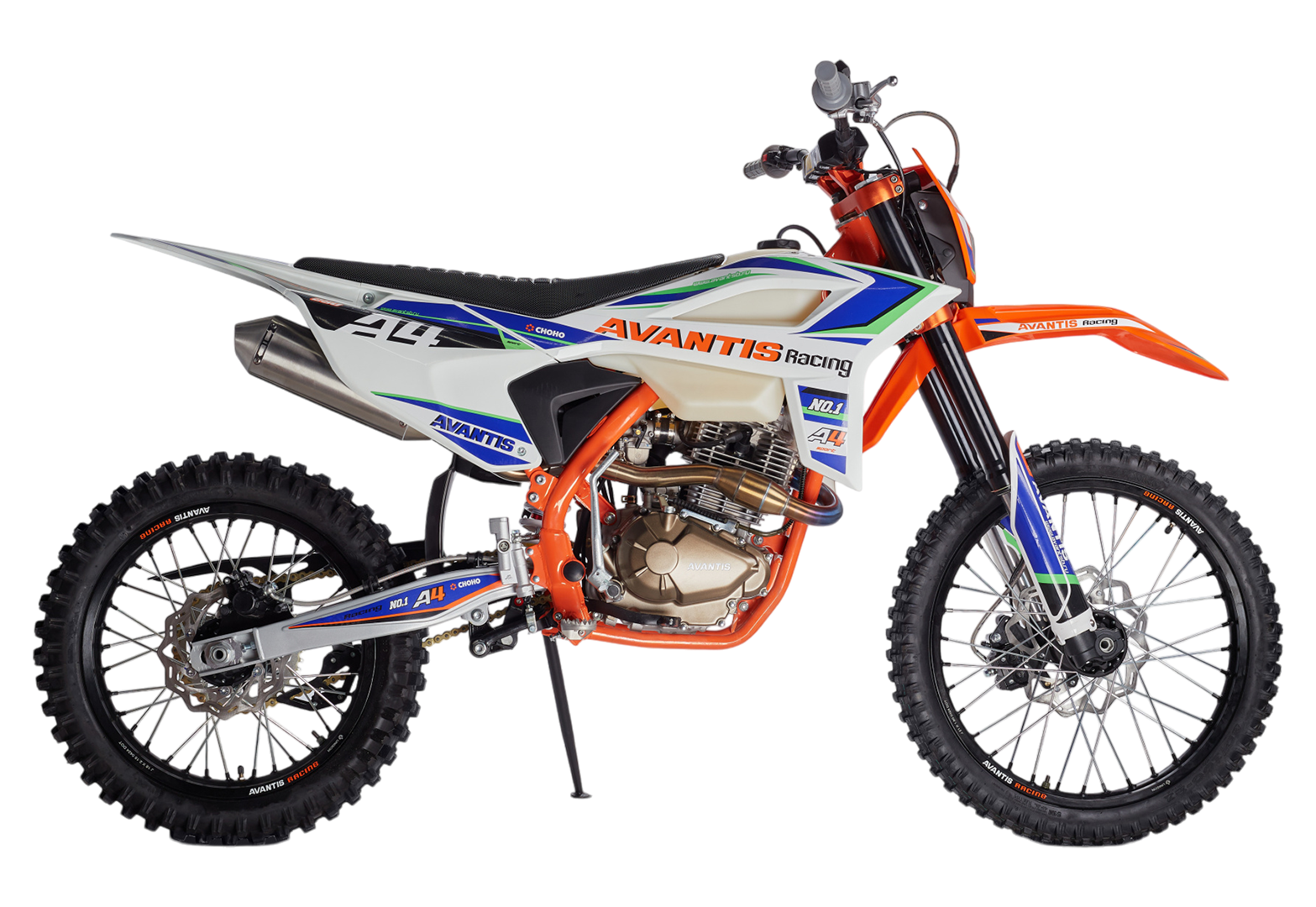 Мотоцикл Avantis A4 (PR300) Оранжевый/Белый pitbikemarket.ru
