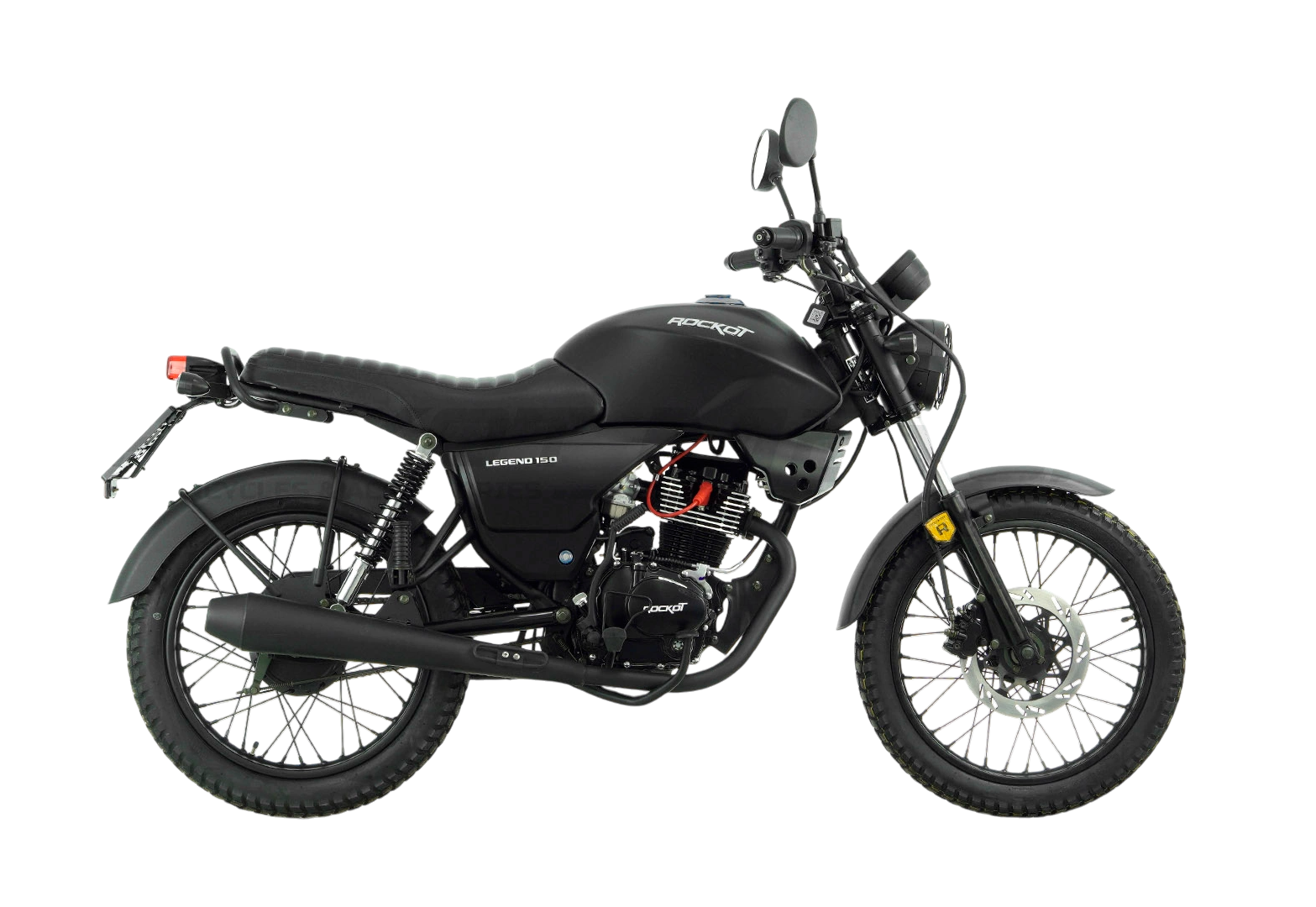 Мотоцикл дорожный ROCKOT LEGEND 150 (черный матовый, ЭПТС) pitbikemarket.ru