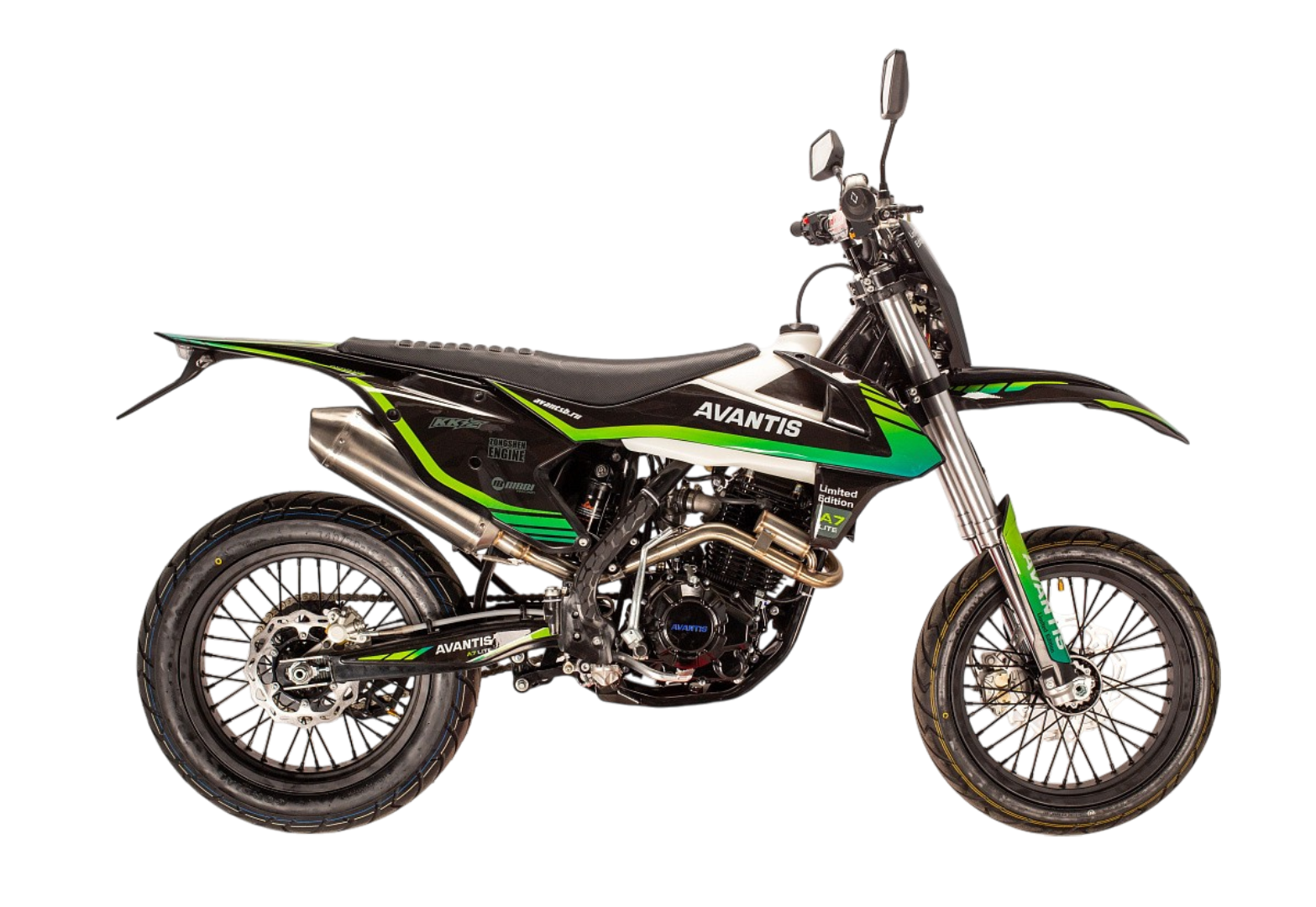 Мотоцикл Avantis A7 NEW Lite Motard (CB250-F/172FMM-3A) KKE ПТС pitbikemarket.ru
