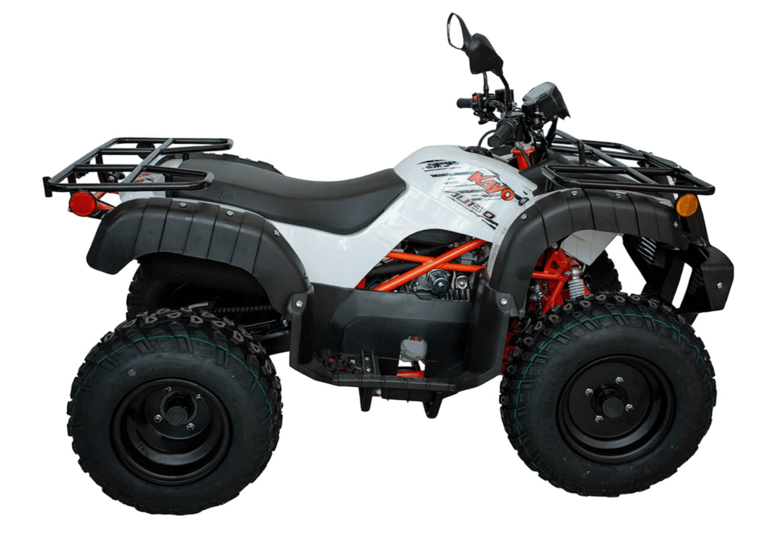 Квадрицикл KAYO AU150 (белый пластик) (ПТС) pitbikemarket.ru