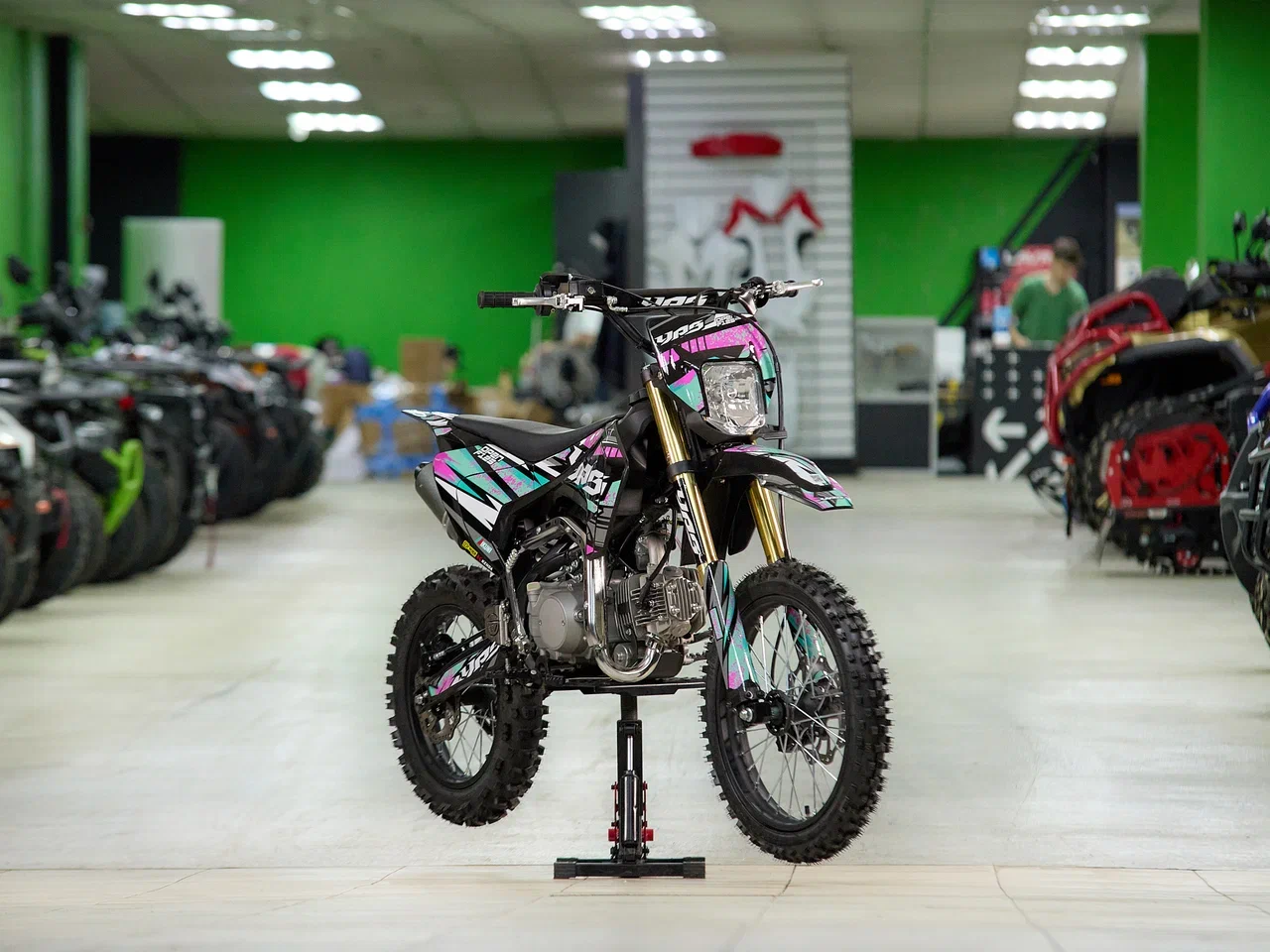 Питбайк YPS Open F125cc 17\14 (механ., эл.стартер) pitbikemarket.ru