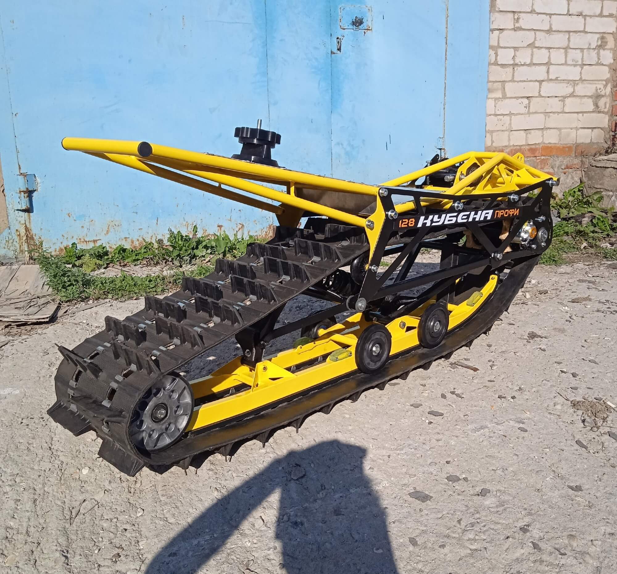 Гусеничный комплект Кубена Хобби б/у (1 сезон в эксплуатации) pitbikemarket.ru