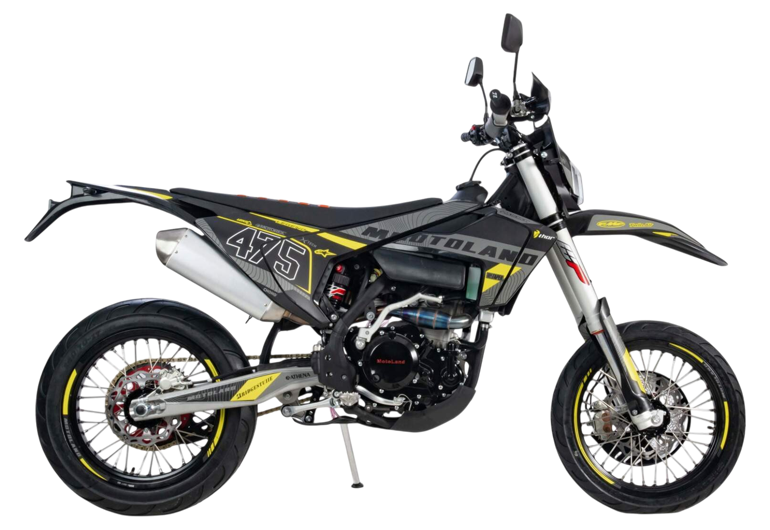 Мотоцикл Motoland 500 XT500 ST 17/17 (мотард) pitbikemarket.ru