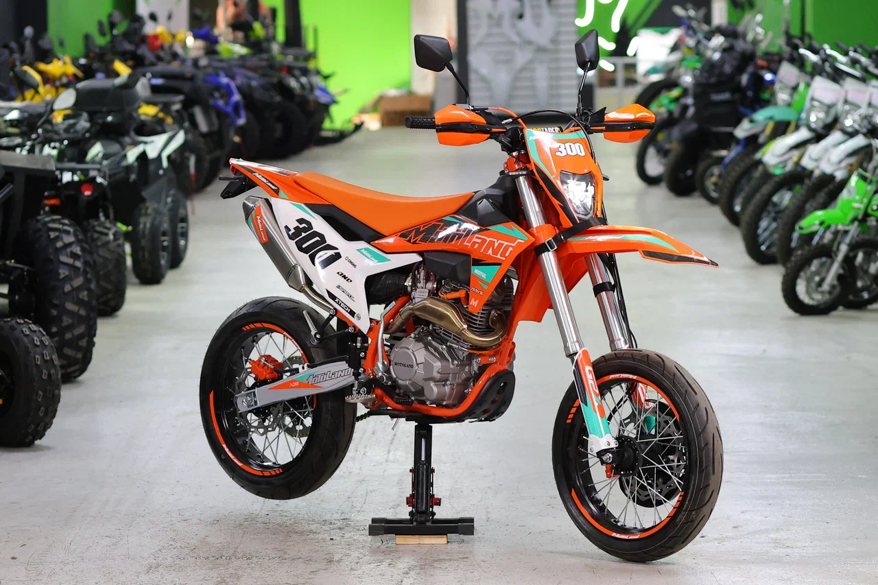 Мотоцикл Motoland SMX300 S4 (175FMM) 17/17 (мотард) ПТС pitbikemarket.ru