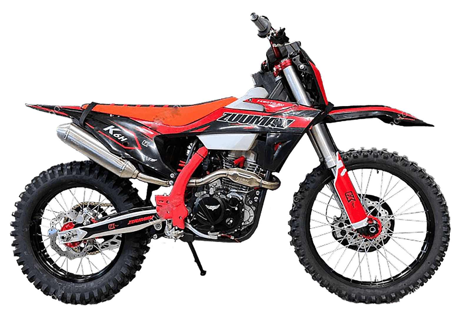 Мотоцикл ZUUMAV K6H Красный pitbikemarket.ru