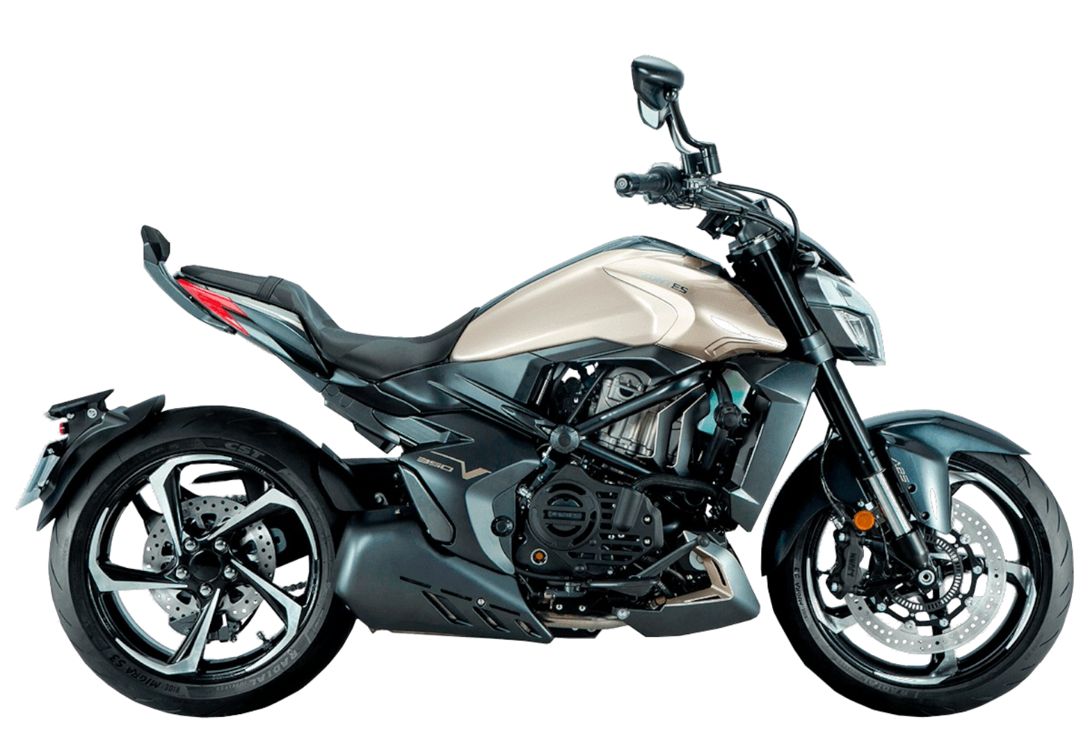 Мотоцикл ZONTES ZT350-V1 (4T ZT184MP EFI) 17/17 ПТС Золотой pitbikemarket.ru