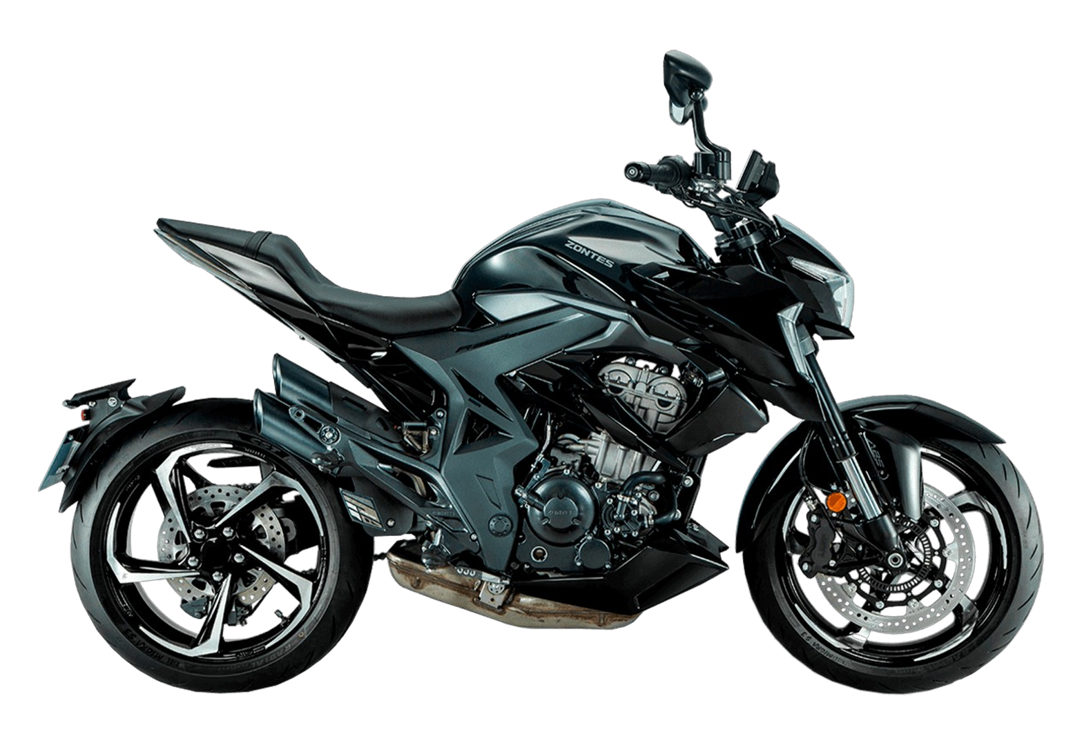 Мотоцикл ZONTES ZT350-R1 (4T ZT184MP EFI) 17/17 ПТС черный pitbikemarket.ru