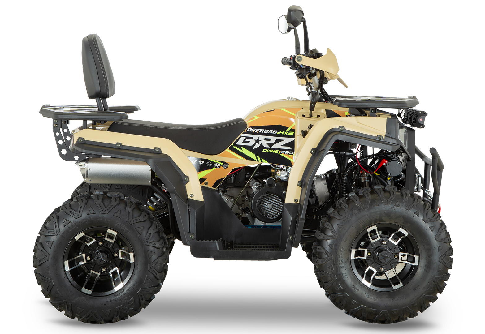 Квадроцикл BRZ Dune 200 Pro Песочный pitbikemarket.ru