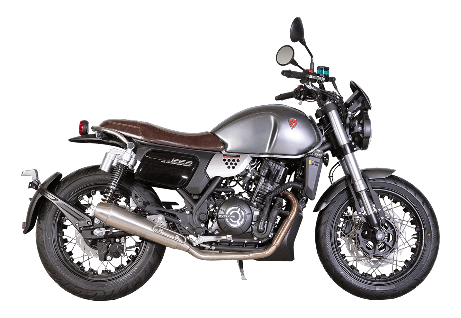 Мотоцикл CYCLONE RE3 (SR400) Серый (ПТС) pitbikemarket.ru