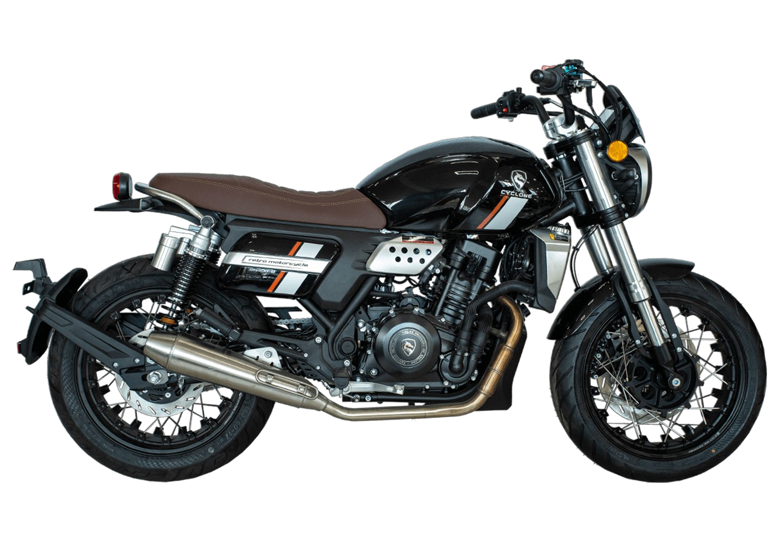 Мотоцикл CYCLONE RE401 (SR400-B) Черный (ПТС) pitbikemarket.ru