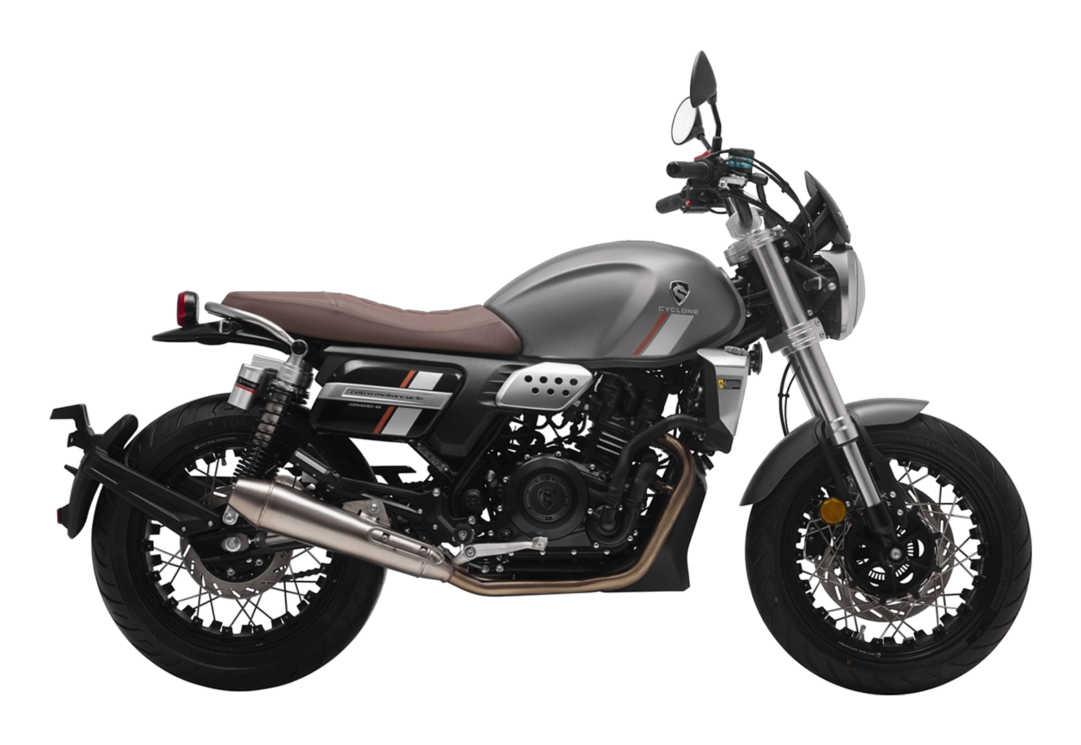 Мотоцикл CYCLONE RE401 (SR400-B) Серый (ПТС) pitbikemarket.ru