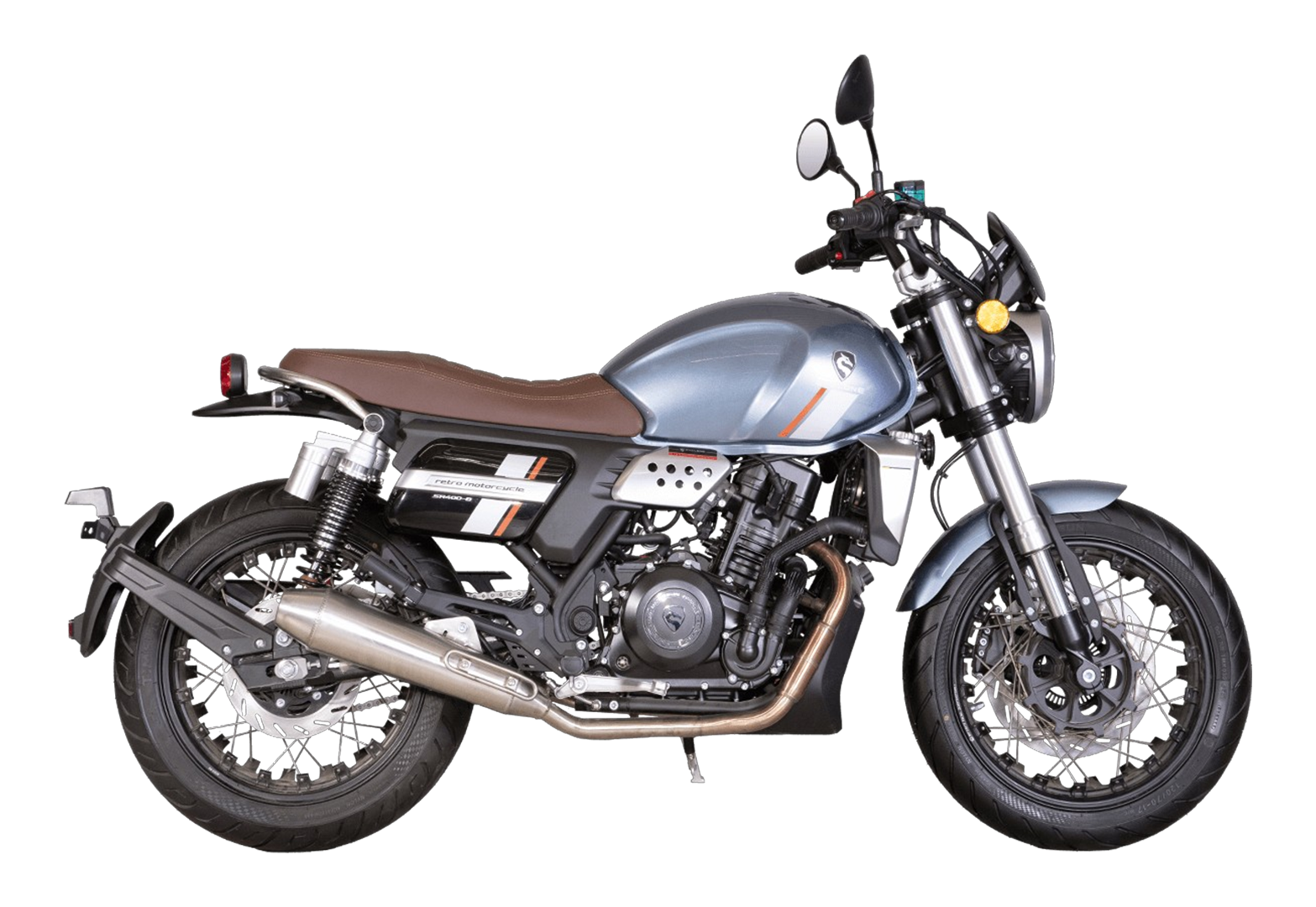 Мотоцикл CYCLONE RE401 (SR400-B) Синий (ПТС) pitbikemarket.ru