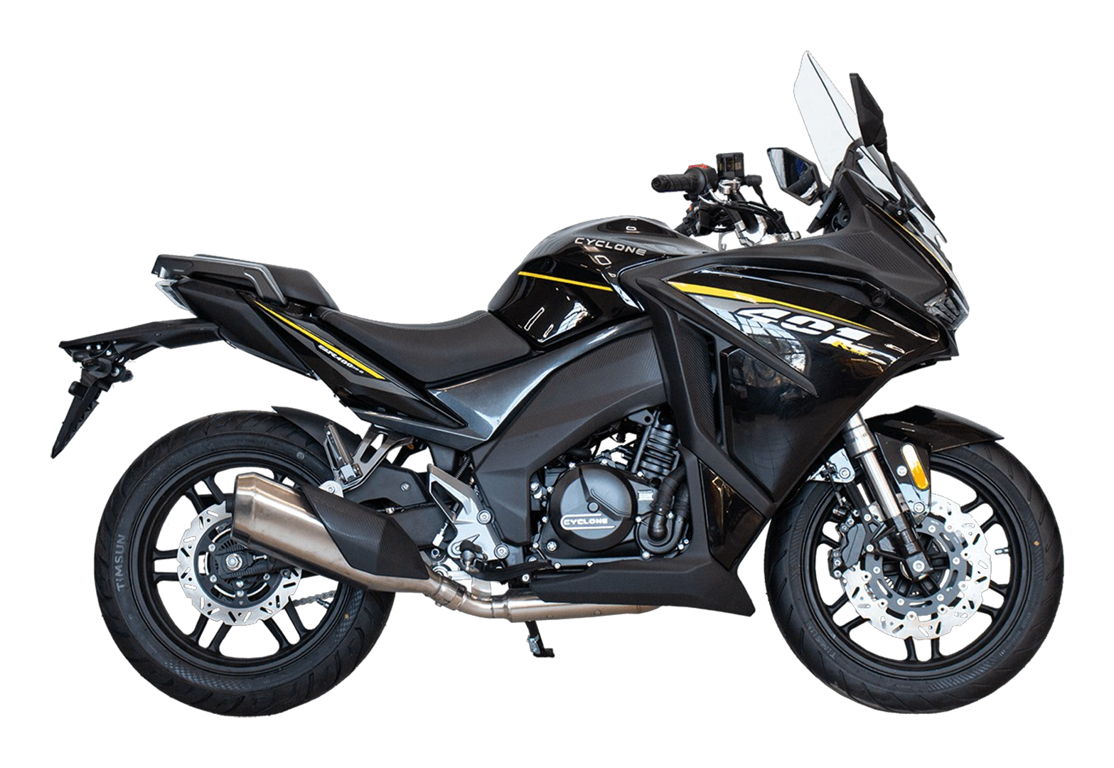 Мотоцикл CYCLONE RG401 (SR400GS-B) Черный pitbikemarket.ru