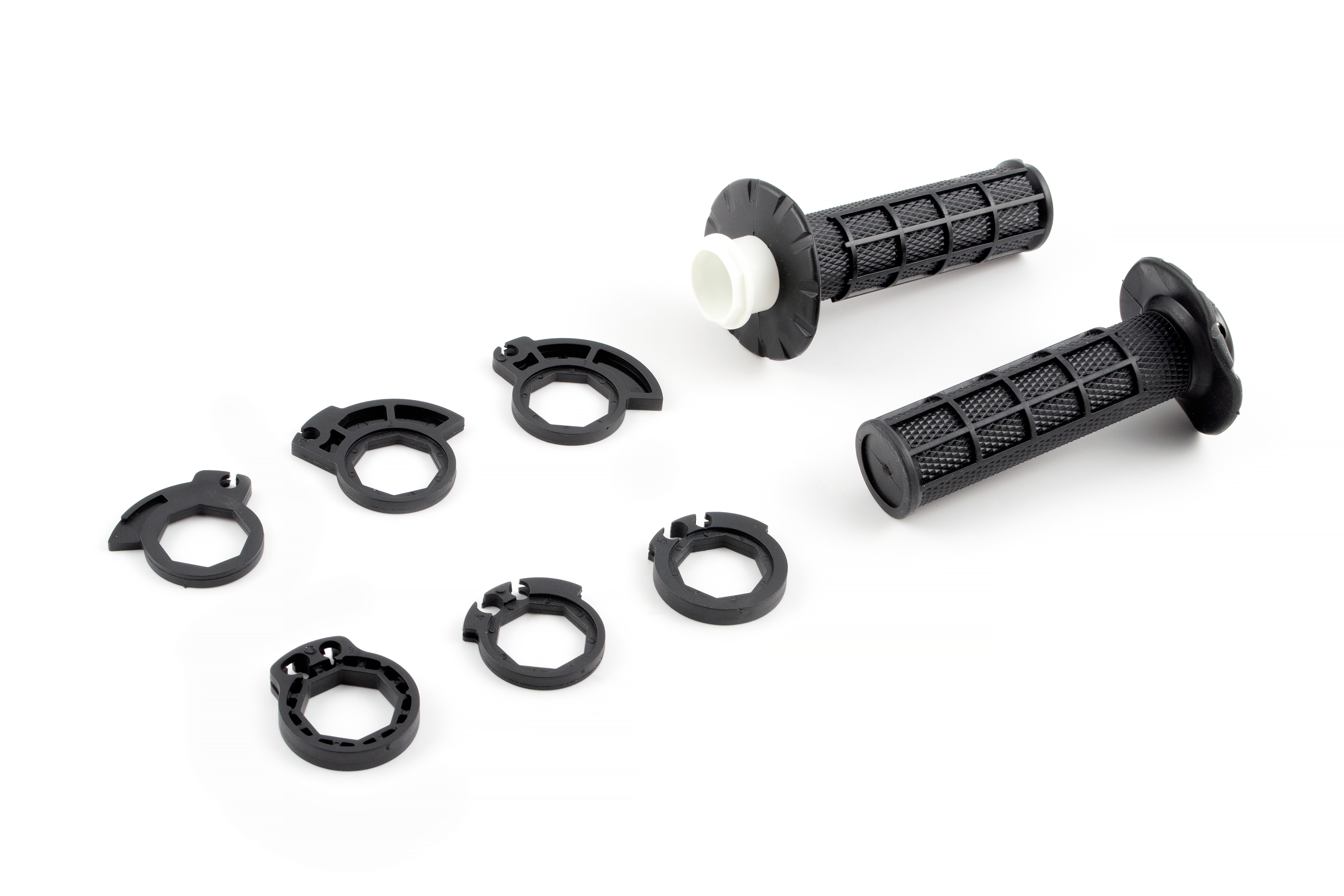 Ручки руля (грипсы) OTOM "Lock-on" (Черный) pitbikemarket.ru
