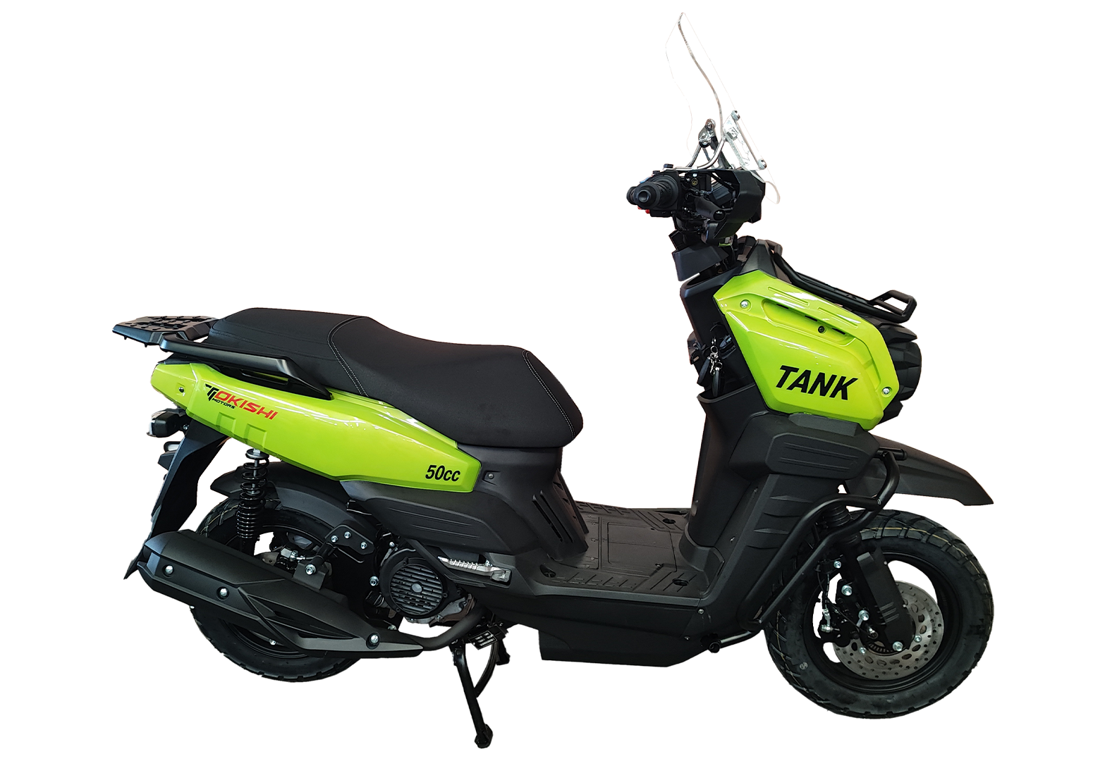Скутер TOKISHI TANK 1 Green Light (Без ПТС) в коробке pitbikemarket.ru