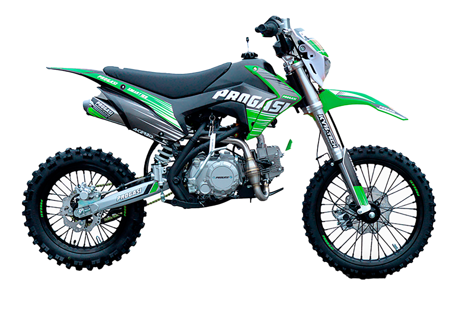Питбайк Progasi SMART 125 Зеленый pitbikemarket.ru