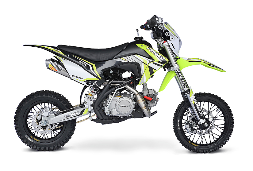 Питбайк Progasi SMART 125 MINI Желтый pitbikemarket.ru