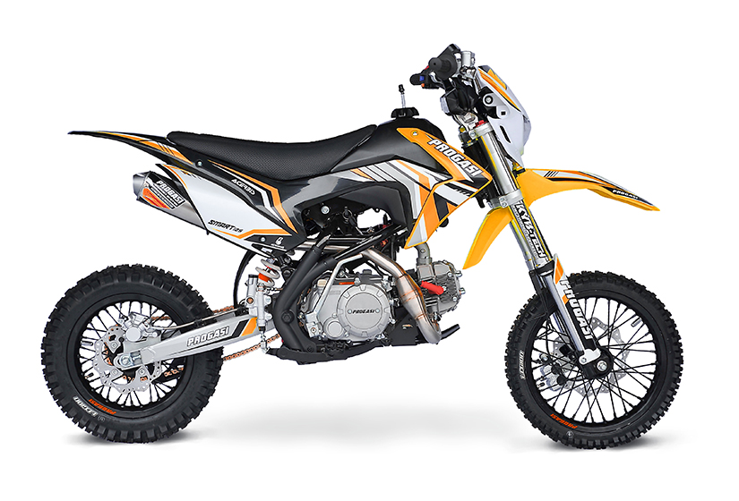 Питбайк Progasi SMART 125 MINI Оранжевый pitbikemarket.ru