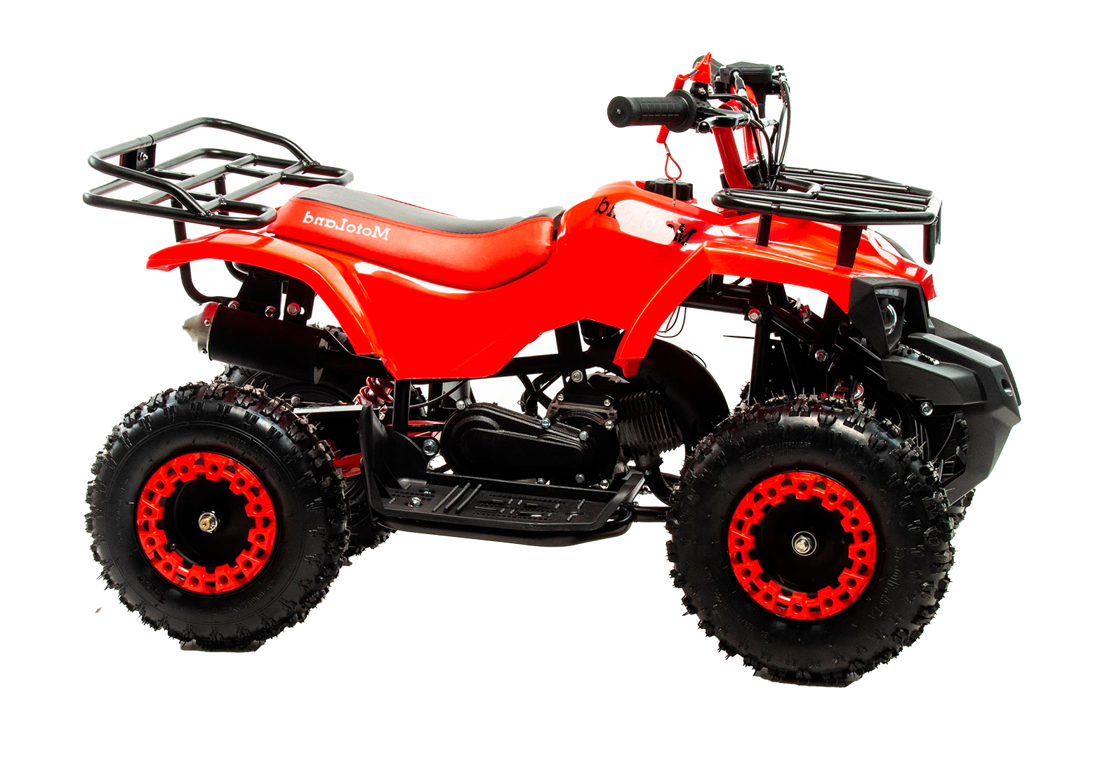 Квадроцикл Motoland VOX50E SCORPION красный pitbikemarket.ru