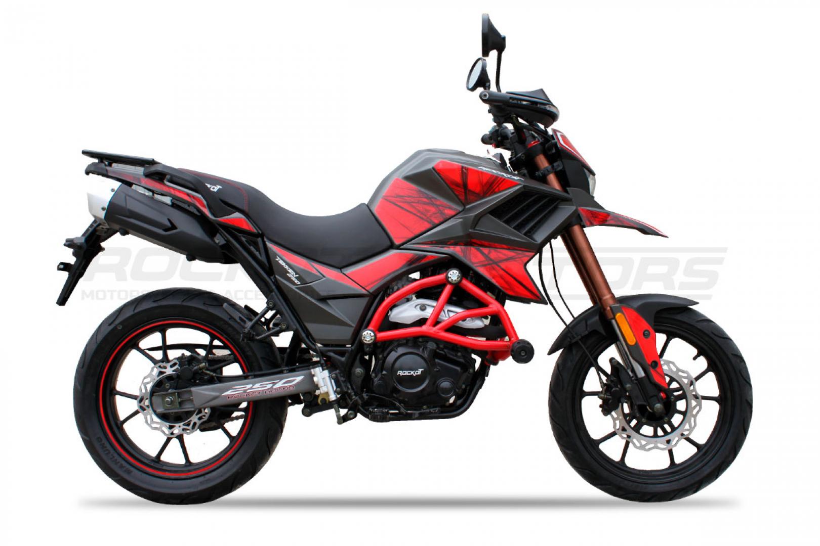 Мотоцикл ROCKOT HOUND OFFROAD 250 LUX (красный) pitbikemarket.ru