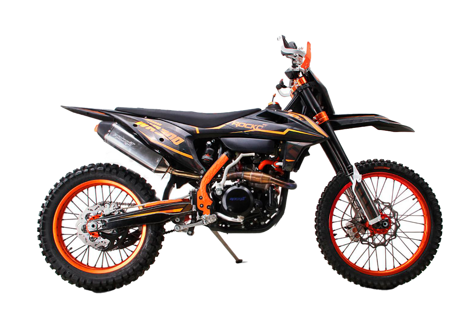 Мотоцикл эндуро ROCKOT WR300 Obsidian (300сс, 177ММ, 21/18) pitbikemarket.ru