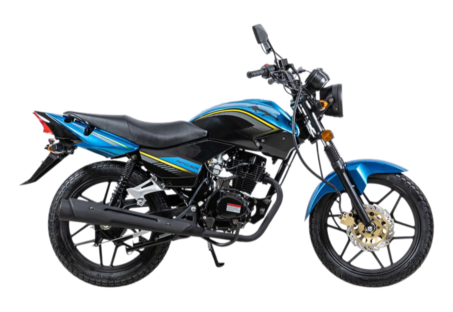Мотоцикл Racer RC150-23 Tiger (синий) pitbikemarket.ru