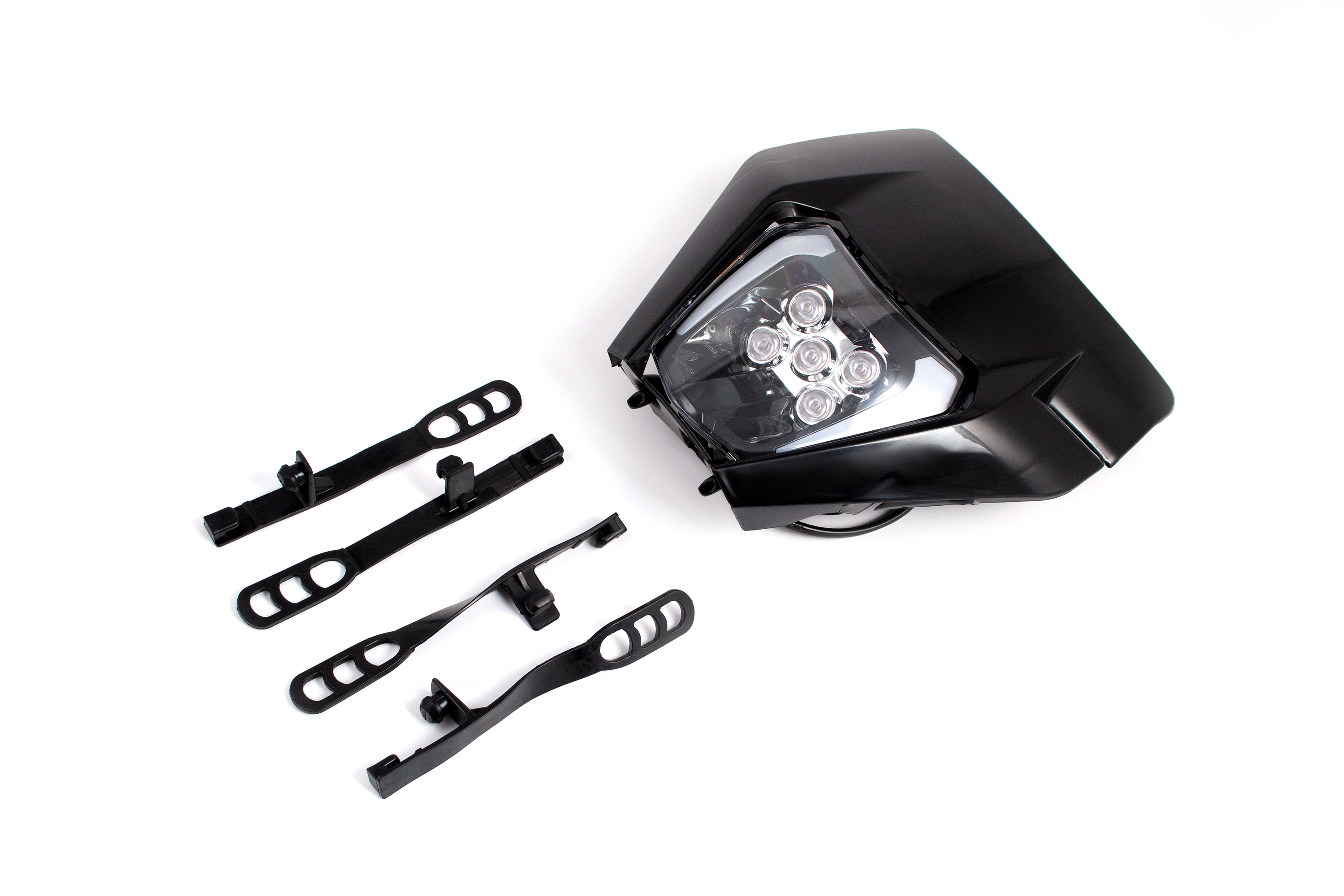 Фара в сборе для эндуро LED Extreme KTM, Altete, GR8, Avantis черная OTOM pitbikemarket.ru