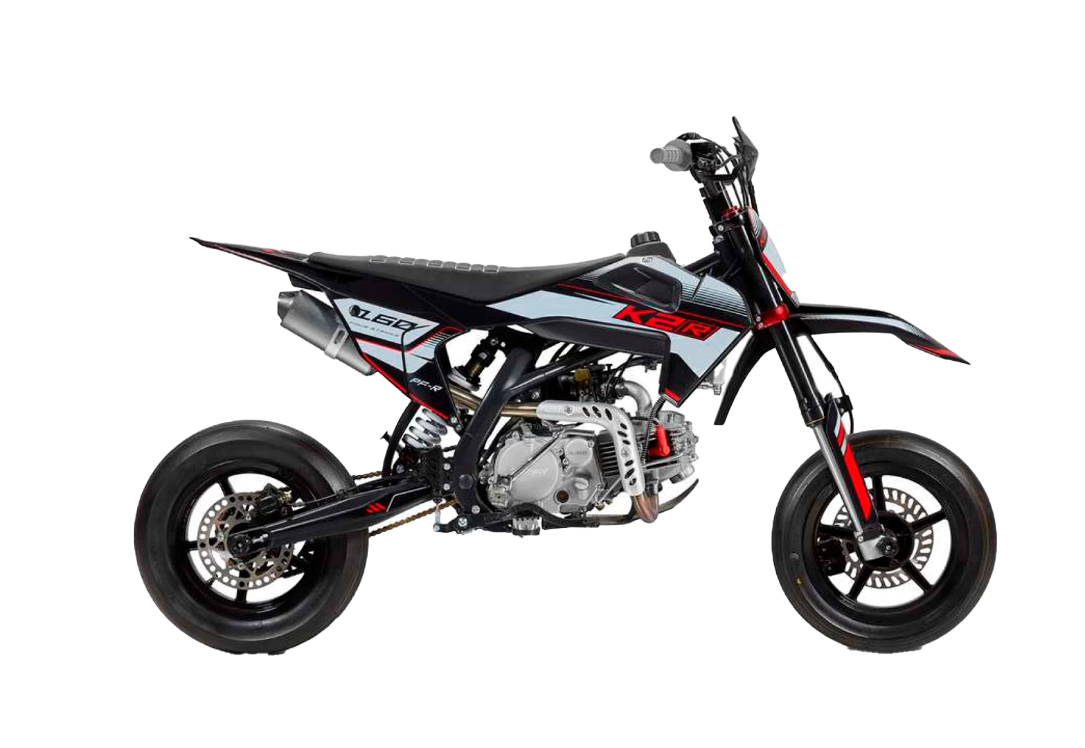 Питбайк K2R PF-R 160 Red/White pitbikemarket.ru