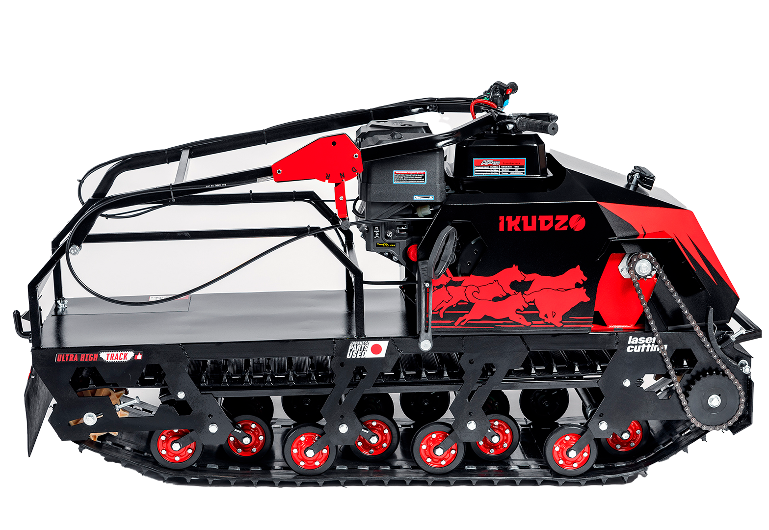 Мотобуксировщик IKUDZO 1450/500 EK15/ES15 pitbikemarket.ru