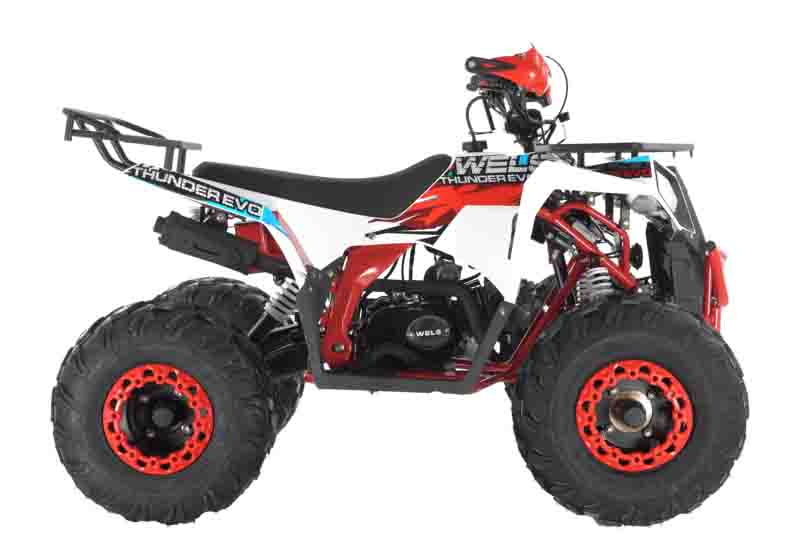 Квадроцикл Wels Thunder EVO 125 красный pitbikemarket.ru