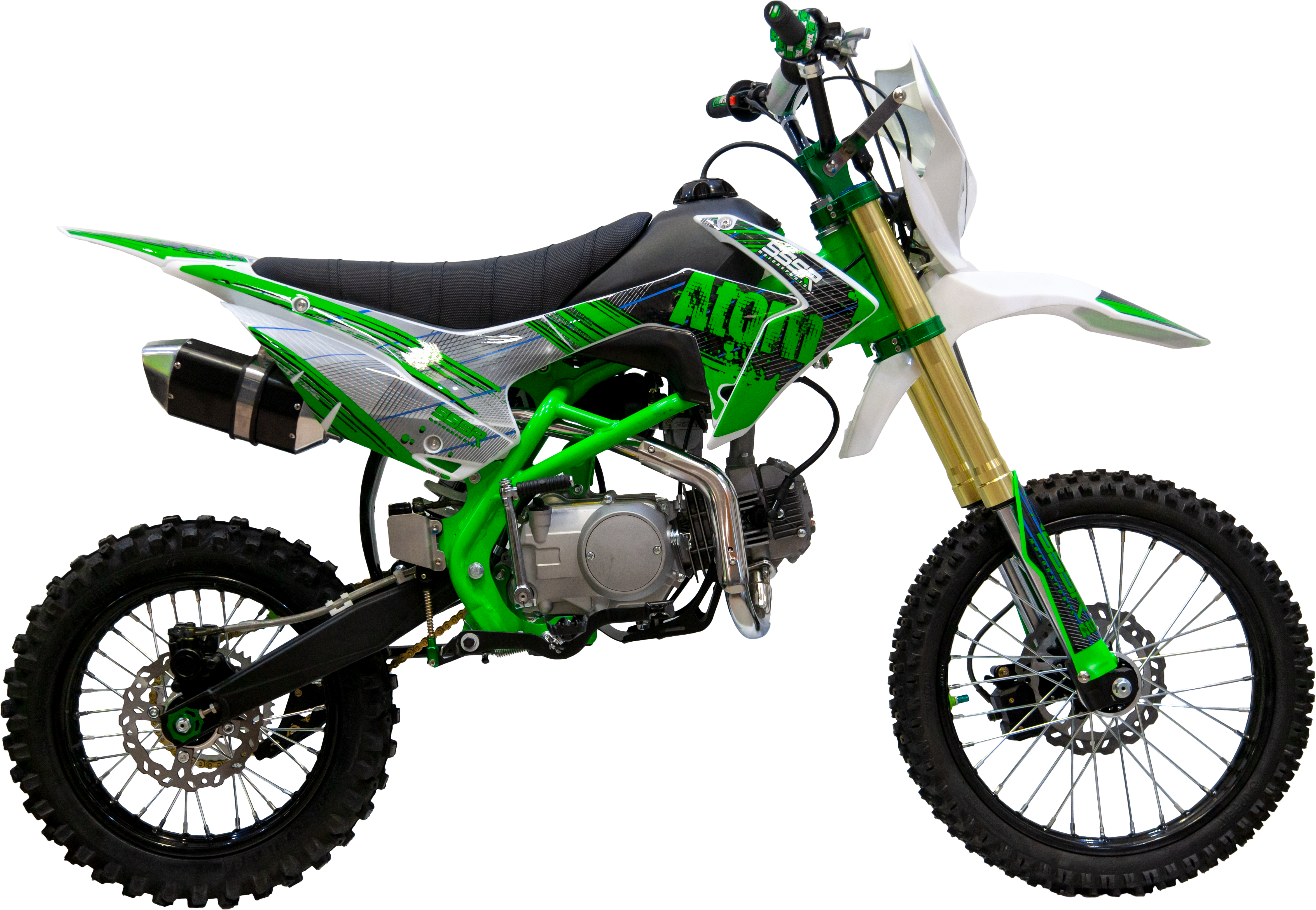 Питбайк SSSR ATOM 125 L Atomic Green 3 pitbikemarket.ru