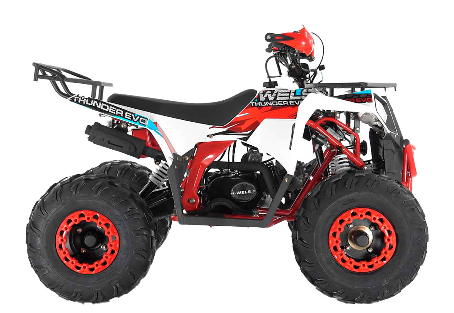 Квадроцикл Wels Thunder EVO X 125 белый pitbikemarket.ru