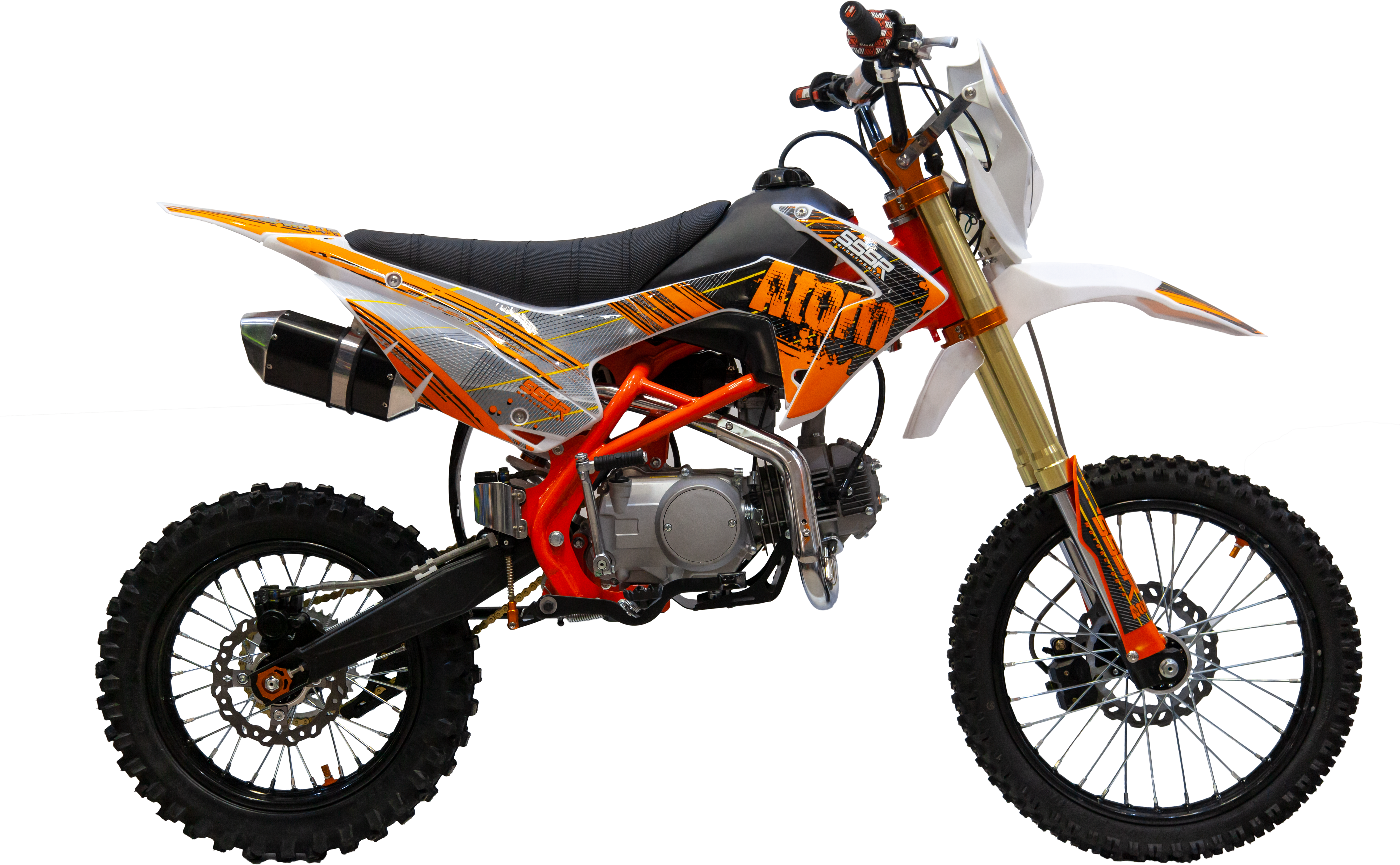 Питбайк SSSR ATOM 125 L Atomic Orange 3 pitbikemarket.ru