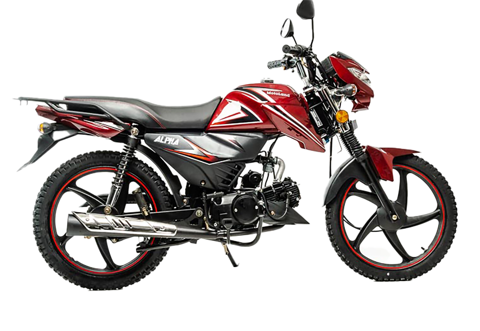 Мопед Motoland Альфа RF 11 красный pitbikemarket.ru