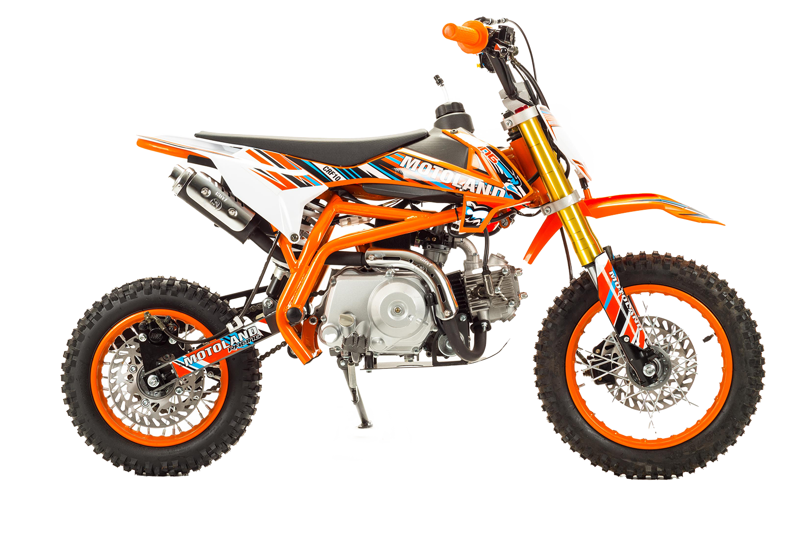 Питбайк Motoland CRF10 оранжевый pitbikemarket.ru