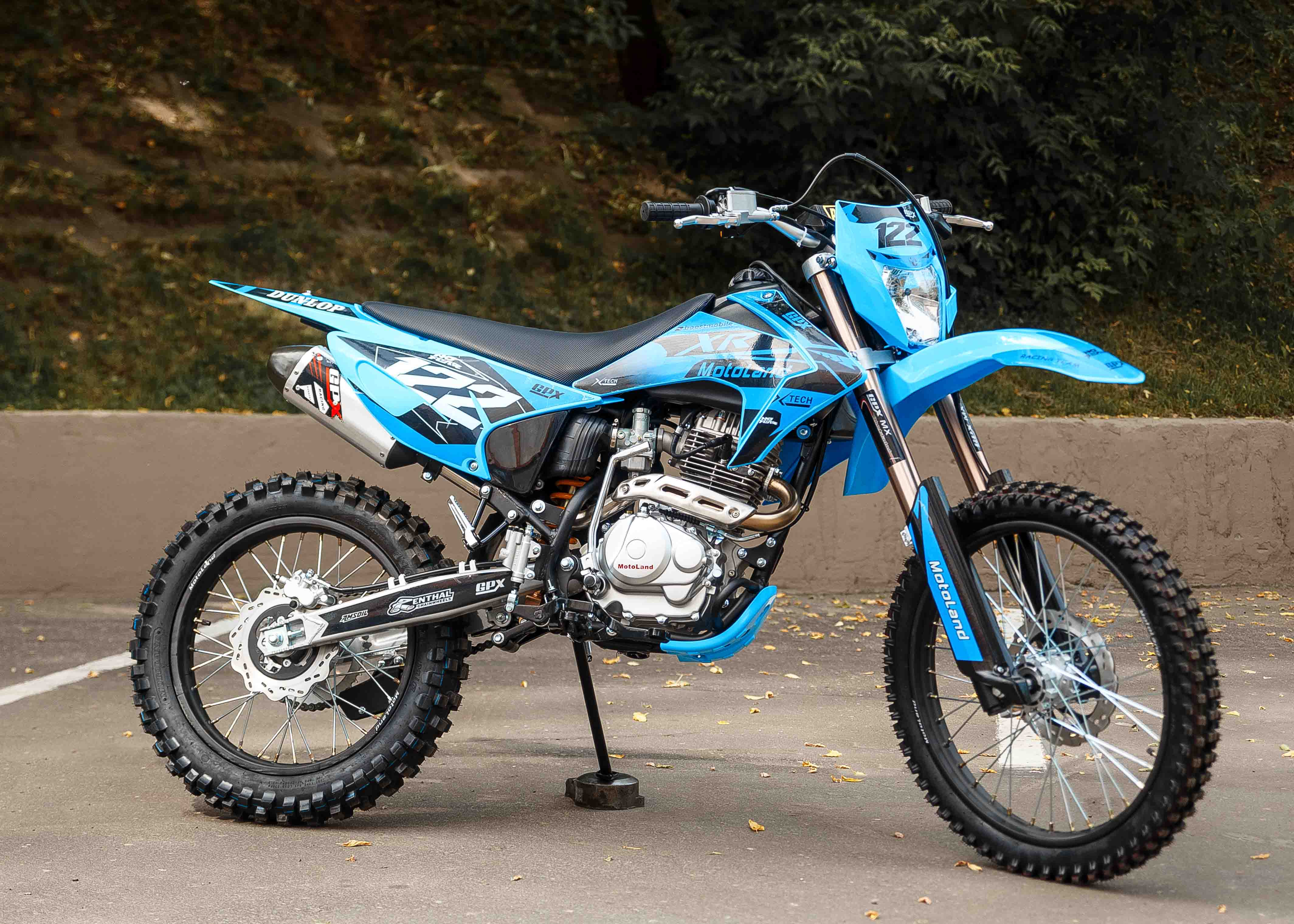 Мотоцикл Motoland XR250 LITE Синий pitbikemarket.ru