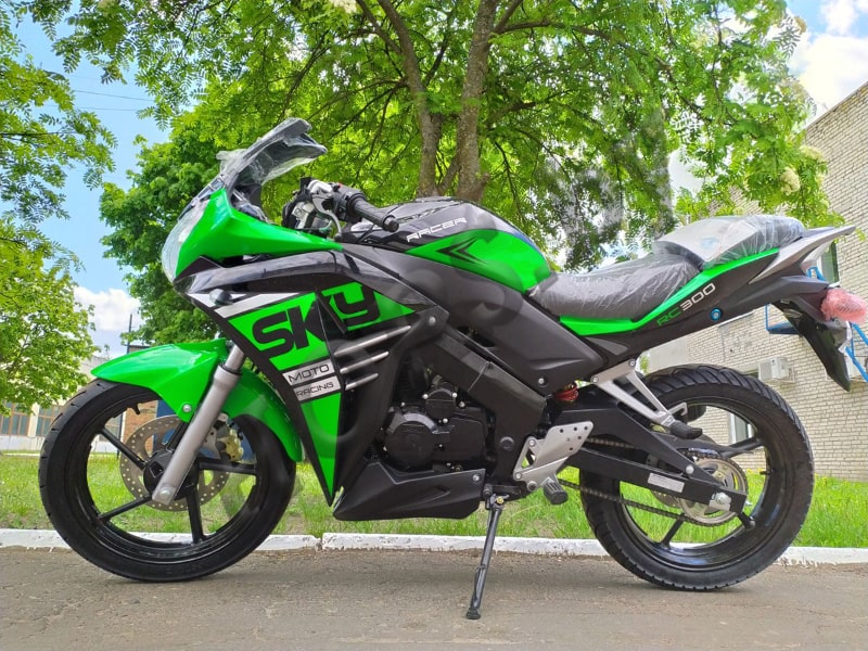 Мотоцикл Racer RC300CS Skyway (зеленый) (Россия) 1 pitbikemarket.ru