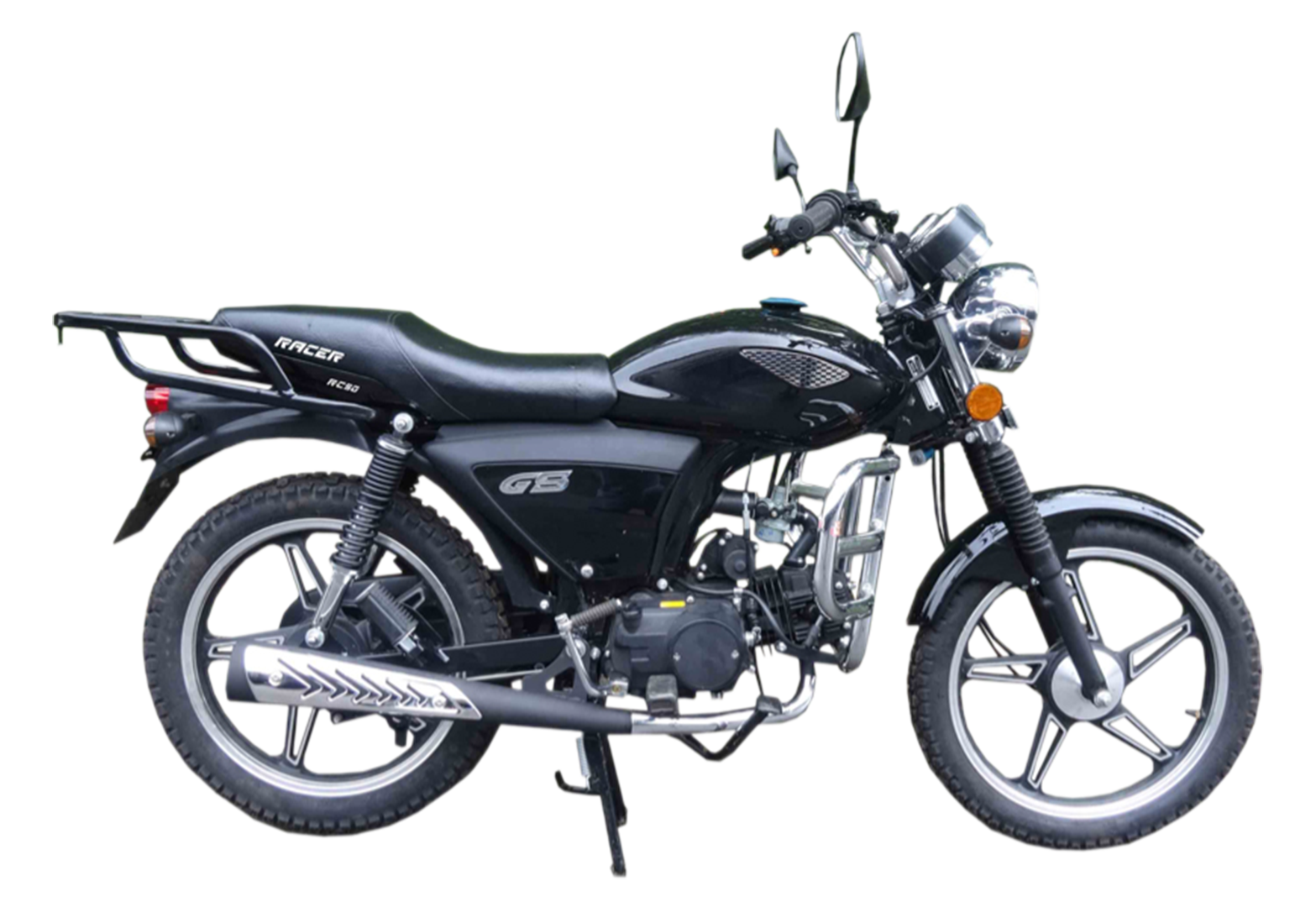 Мопед Racer RC50 Alpha + ЦПГ 125 (черный) (Россия) pitbikemarket.ru