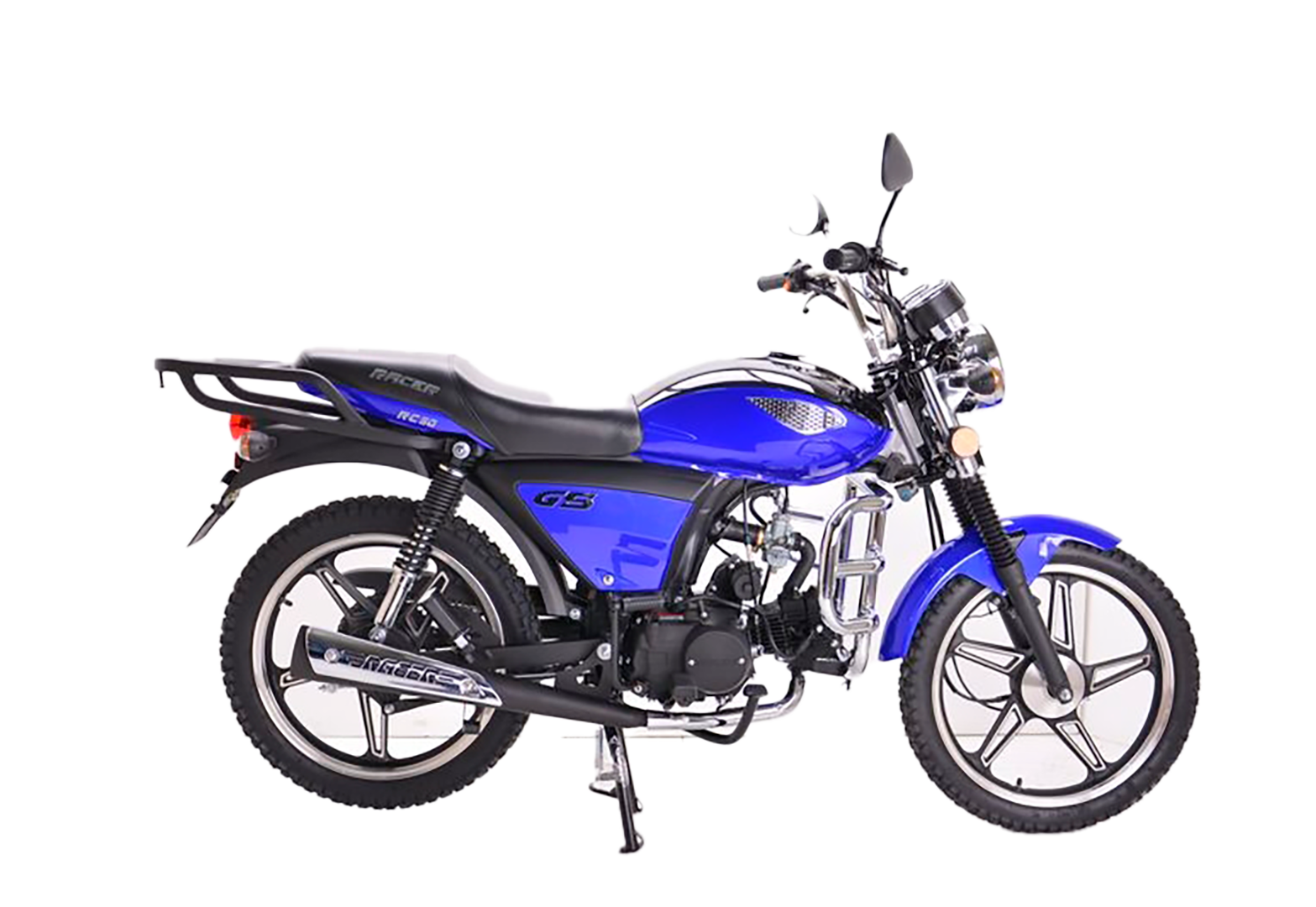 Мопед Racer RC50 Alpha + ЦПГ 125 (синий) (Россия) pitbikemarket.ru