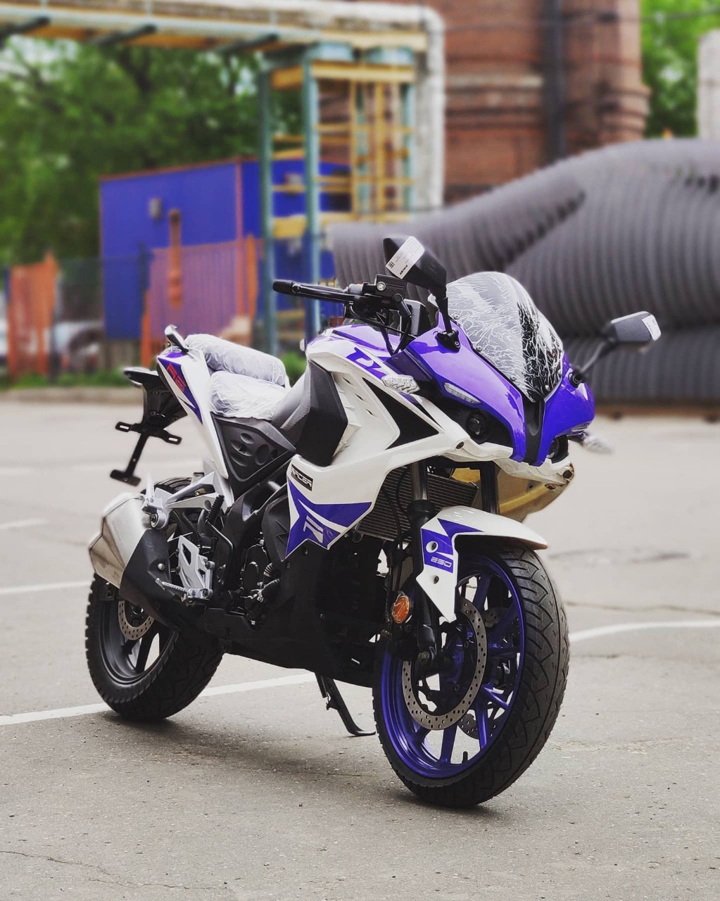 Мотоцикл Racer RC250XZR-A Storm (синий) (Россия) pitbikemarket.ru